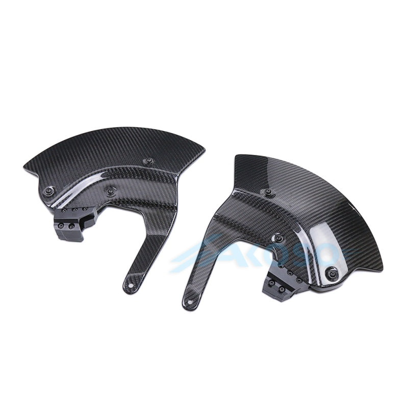 AKOSO 2024-2026 BMW M1000XR 100% Carbon Fiber Caliper Radiator Aero Disc Covers 