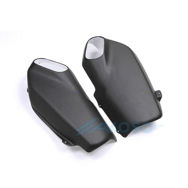 AKOSO 2020-2024 Ducati Streetfighter V4 V4S Carbon Fiber Stock Exhaust Side Panels