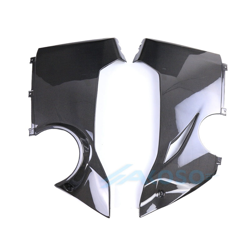 AKOSO 2018-2021 Ducati Panigale V4 V4S V4R Carbon Fiber Lower Side Fairings Belly Pan OEM Version