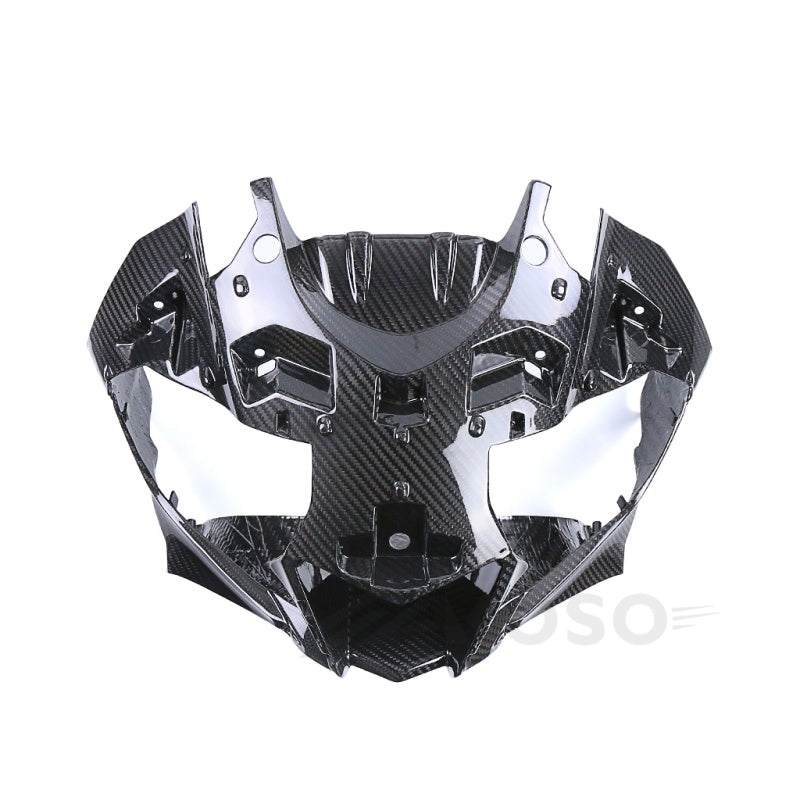 AKOSO 2022-2024 Yamaha R3 Carbon Fiber Front Nose Upper Headlight Fairing