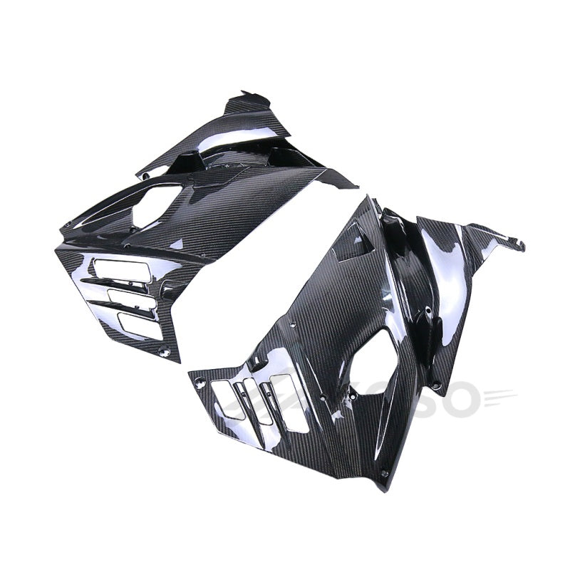 AKOSO 2021-2024 Aprilia RS660 Carbon Fiber Frame Protector Guard Front Side Panels Cover