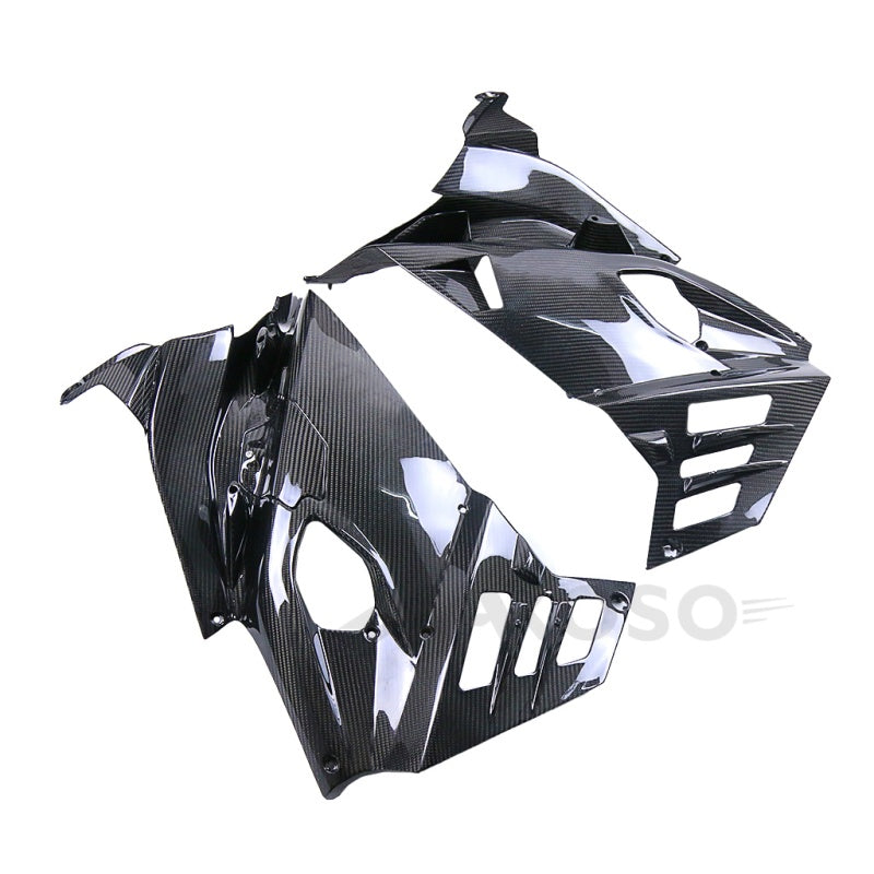 AKOSO 2021-2024 Aprilia RS660 Carbon Fiber Frame Protector Guard Front Side Panels Cover