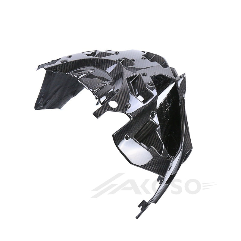 AKOSO 2022-2024 Yamaha R3 Carbon Fiber Front Nose Upper Headlight Fairing