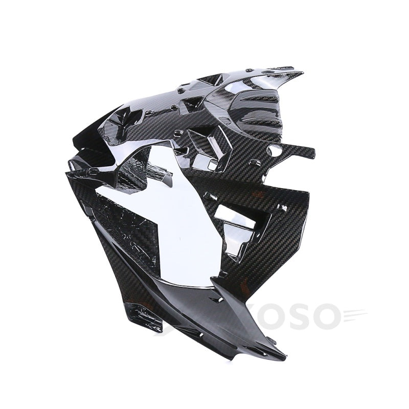 AKOSO 2022-2024 Yamaha R3 Carbon Fiber Front Nose Upper Headlight Fairing