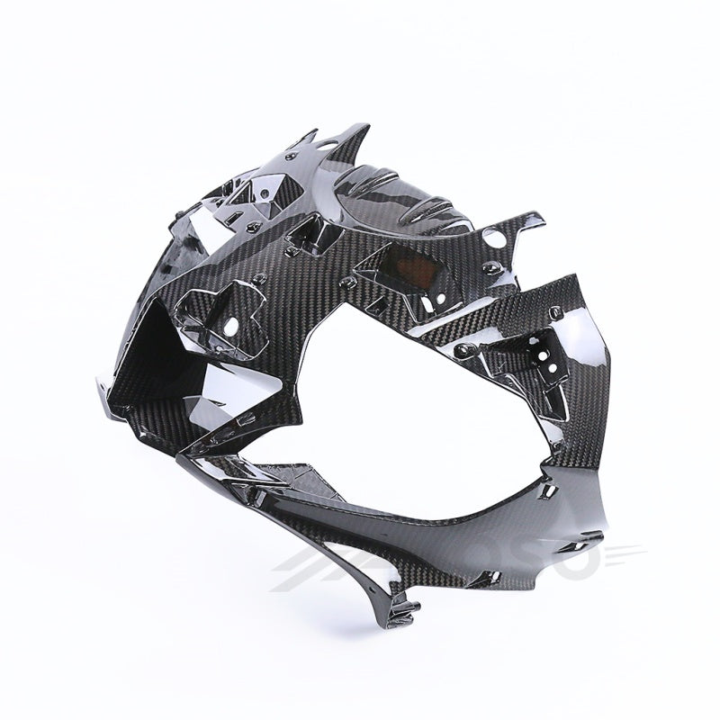 AKOSO 2022-2024 Yamaha R3 Carbon Fiber Front Nose Upper Headlight Fairing