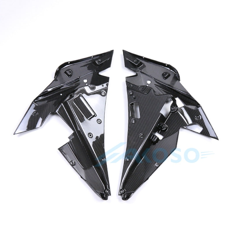 AKOSO 2015-2026 Kawasaki Ninja H2 H2R Carbon Fiber Inner Side Fairings