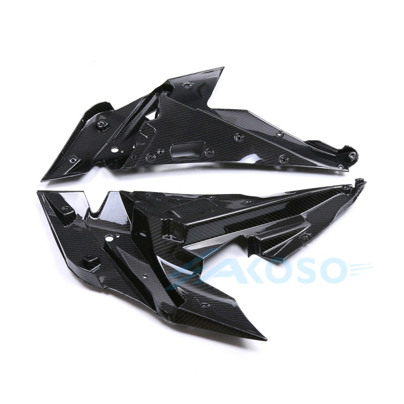 AKOSO 2015-2026 Kawasaki Ninja H2 H2R Carbon Fiber Inner Side Fairings