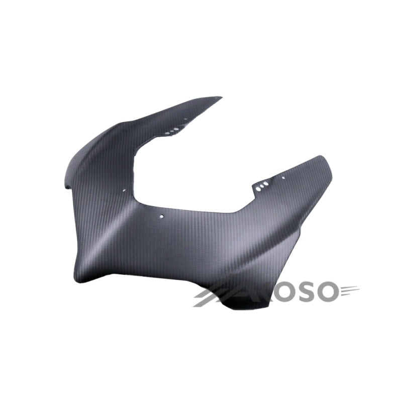 AKOSO 2018-2021 Ducati Panigale V4 V4S V4R Carbon Fiber Nose Cowl Front Fairing