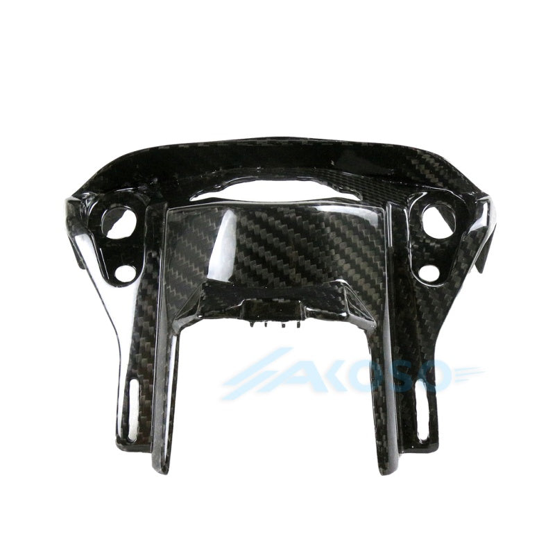 AKOSO 2019+ CB650R CBR650R Carbon Fiber Ignition Key Ring Hole Trim Cover