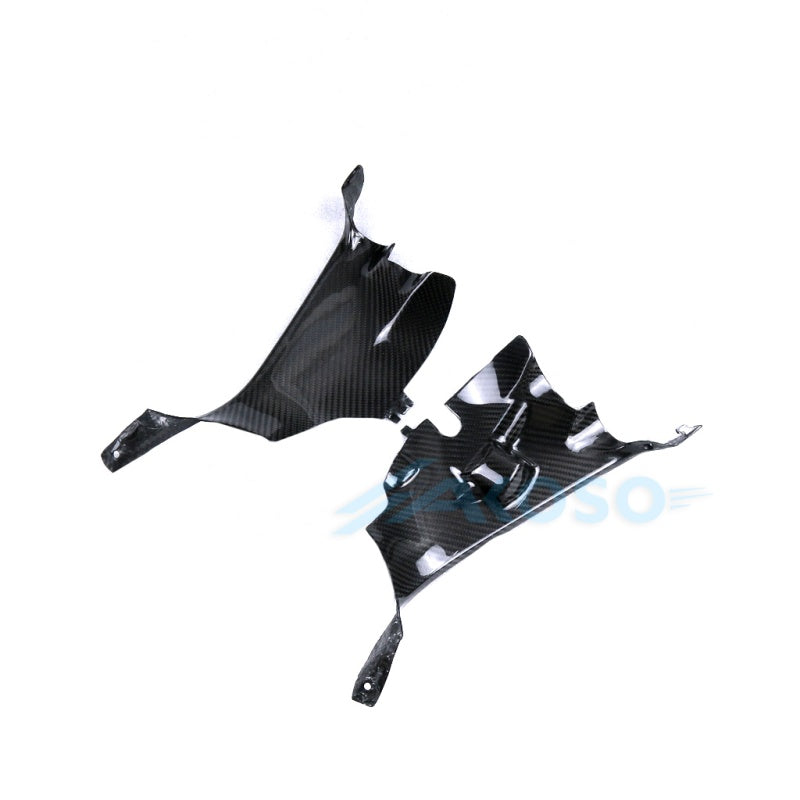 AKOSO 2018-2024 Ducati Panigale V4 V4S V4R Carbon Fiber Front Lining Air Duct Fairings