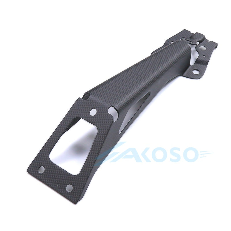 AKOSO 2019+ Ducati Hypermotard 950 Carbon Fiber License Plate Bracket Holder 