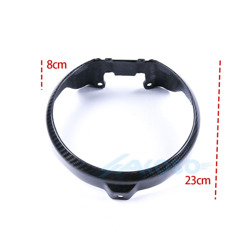 AKOSO 2012-2016 Honda CBR1000RR Carbon Fiber Headlamp Cover