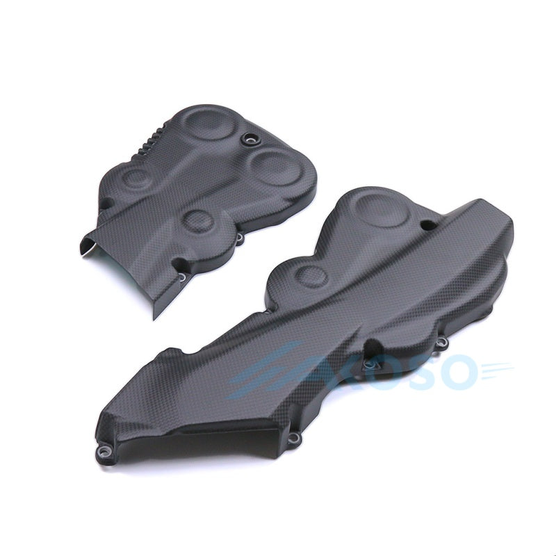 AKOSO 2019+ Ducati Hypermotard 950 Carbon Fiber Engine Covers