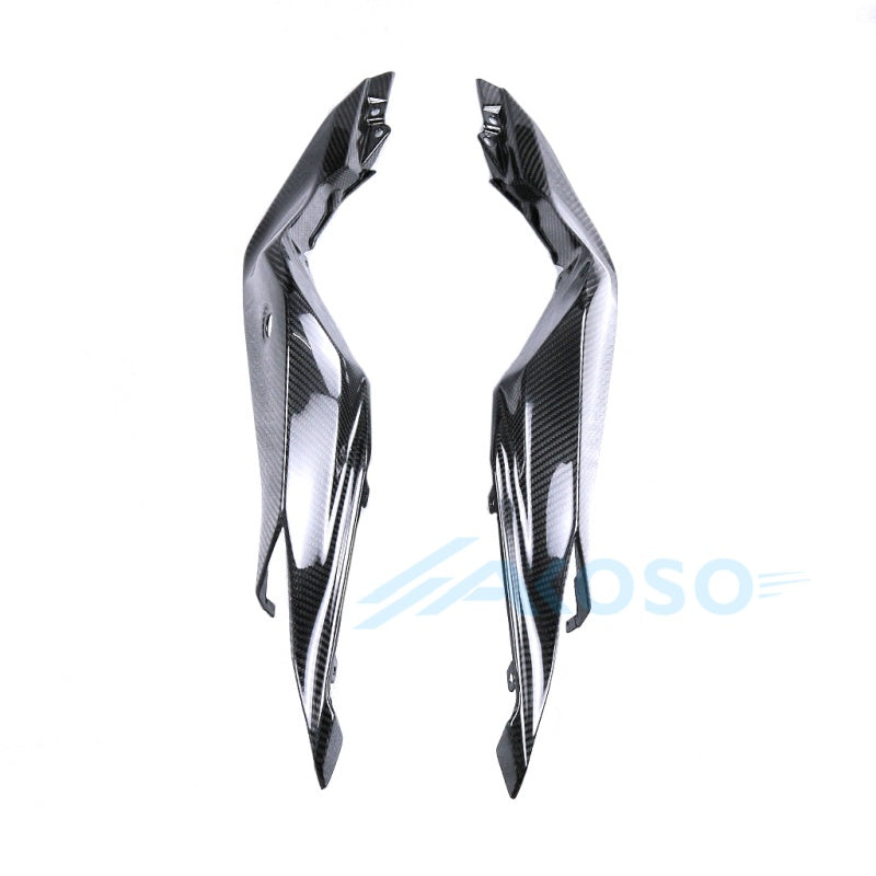 AKOSO 2023+ Kawasaki Ninja ZX-4R 4RR Carbon Fiber Rear Tail Seat Side Panel Cover Fairing