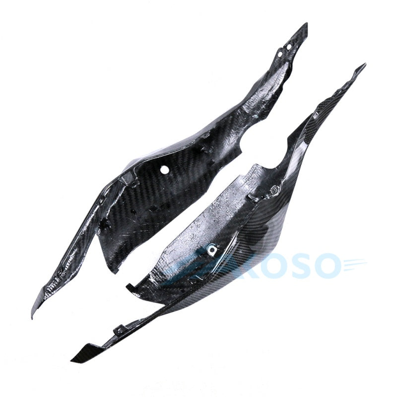 AKOSO 2023+ Kawasaki Ninja ZX-4R 4RR Carbon Fiber Rear Tail Seat Side Panel Cover Fairing