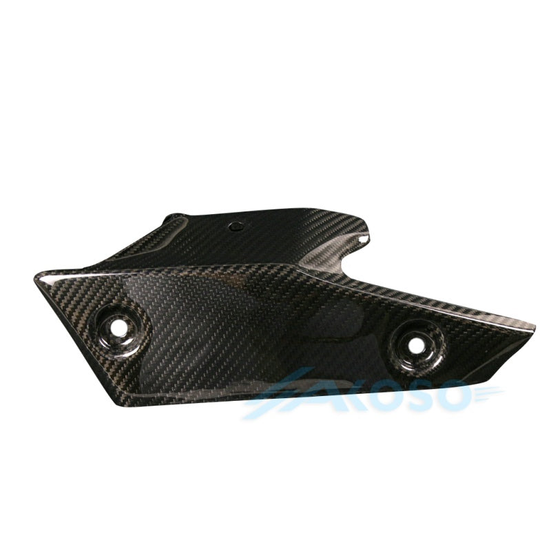 AKOSO 2024+ Kawasaki Ninja ZX-6R Carbon Fiber Motorcycle Exhaust Pipe Heat Shied Cover