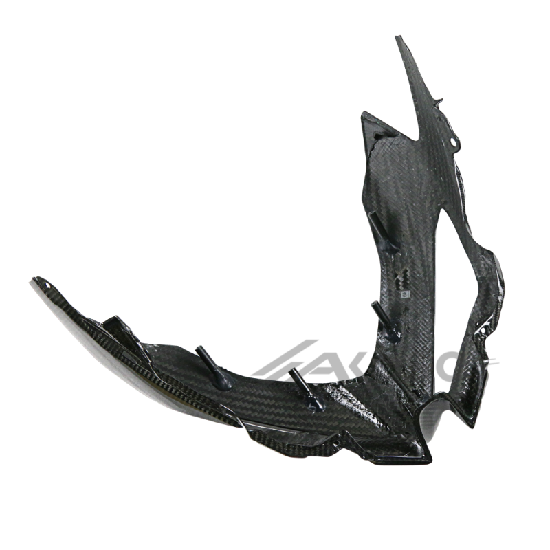 AKOSO 2018-2024 Kawasaki Ninja 400 Carbon Fiber Front Nose Headlight Cover Fairing Motorcycle