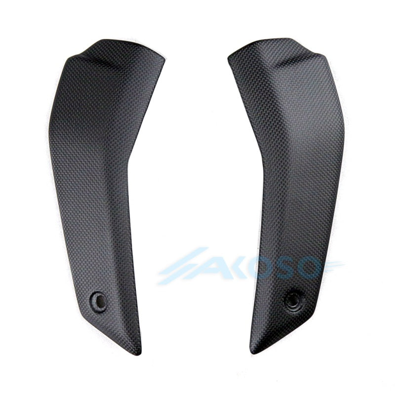 AKOSO 2020-2024 Ducati Streetfighter V4 V4S Carbon Fiber Upper Radiator Guards Panels