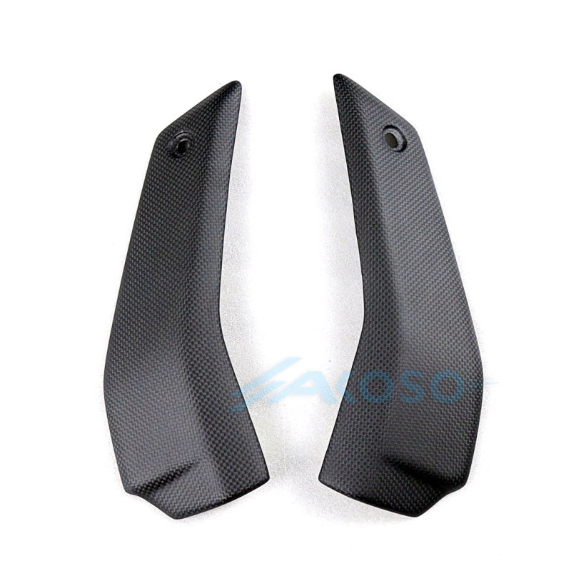 AKOSO 2020-2024 Ducati Streetfighter V4 V4S Carbon Fiber Upper Radiator Guards Panels