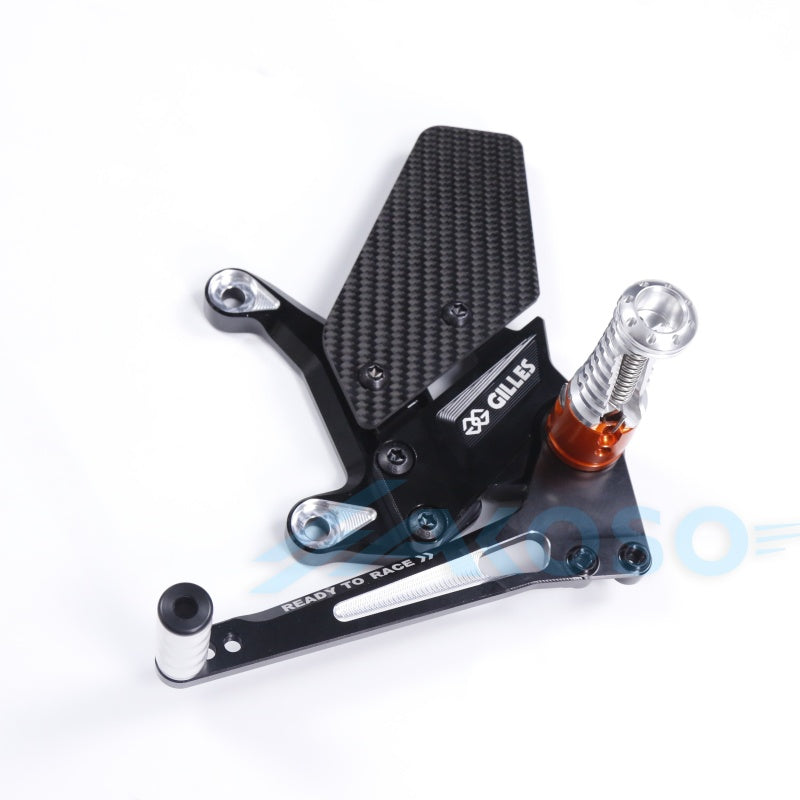  2020-2025 KTM 1290 1390 Super Duke Carbon Fiber Wing Rearset Racing CNC Adjustable Rearset