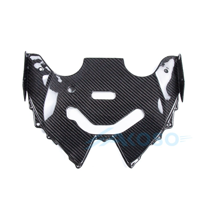 AKOSO 2015+ Kawasaki Ninja H2 H2R Real Carbon Fiber Cockpit Cover Under Front Fairing