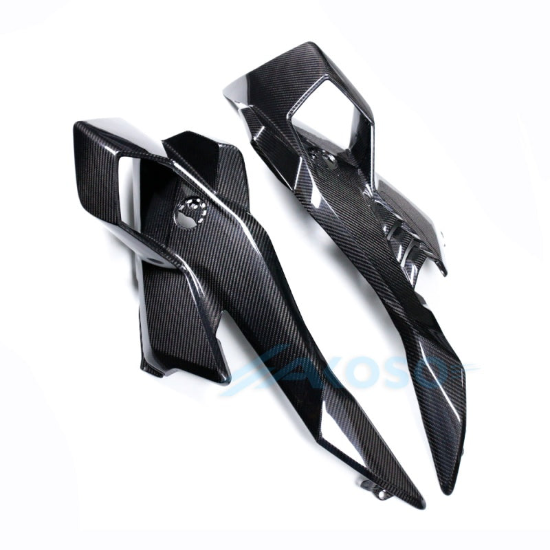 AKOSO 2025 BMW S1000RR Carbon Fiber Front Upper Side Panel Winglets Fairing Kit