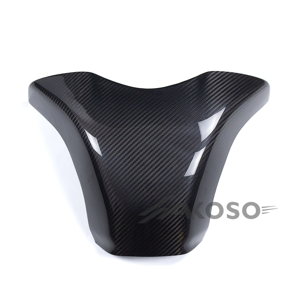 AKOSO 2021-2024 Suzuki Hayabusa GSXR 1300 Gen3 Carbon Fiber Fuel Gas Tank Cover Protector Guard