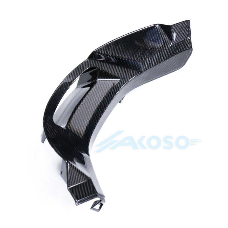 AKOSO Carbon Fiber Windshield Bracket For Harley Davidson Softail Low Rider S ST 2022-2025