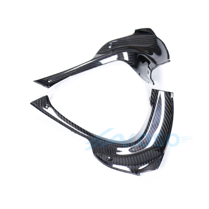AKOSO 2021-2024 Aprilia RSV4 Carbon Fiber Dash Side Panels Covers Front Lining Fairing
