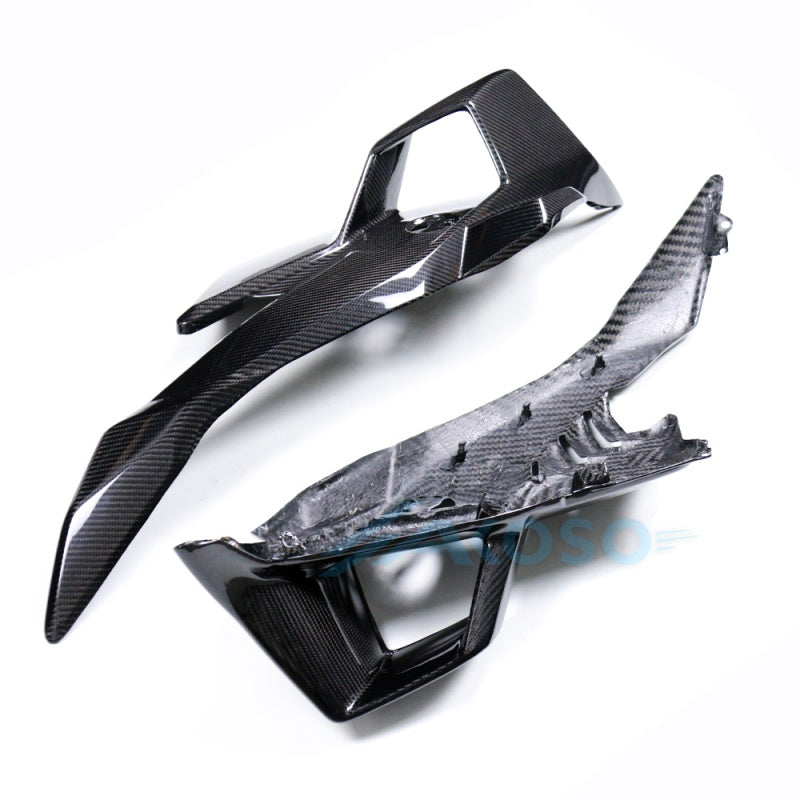 AKOSO 2025 BMW S1000RR Carbon Fiber Front Upper Side Panel Winglets Fairing Kit