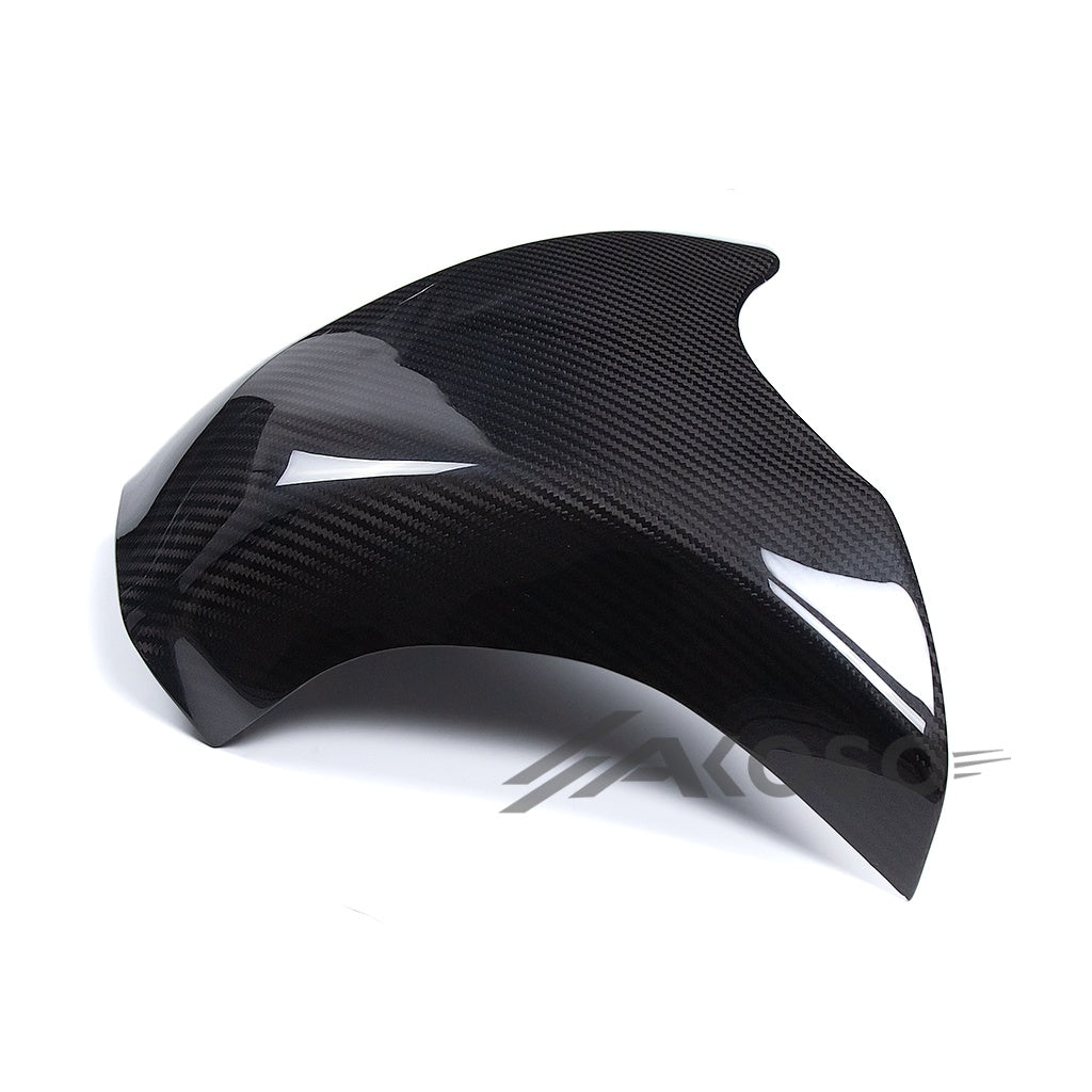 AKOSO 2021-2024 Suzuki Hayabusa GSXR 1300 Gen3 Carbon Fiber Fuel Gas Tank Cover Protector Guard