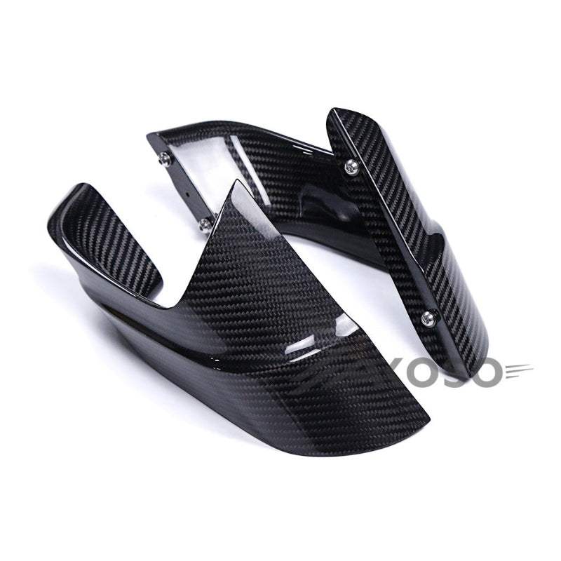 AKOSO 2021-2024 Kawasaki ZX-10R Full Carbon Fiber Winglet Spoiler Aerodynamic Wing Fairing Kit