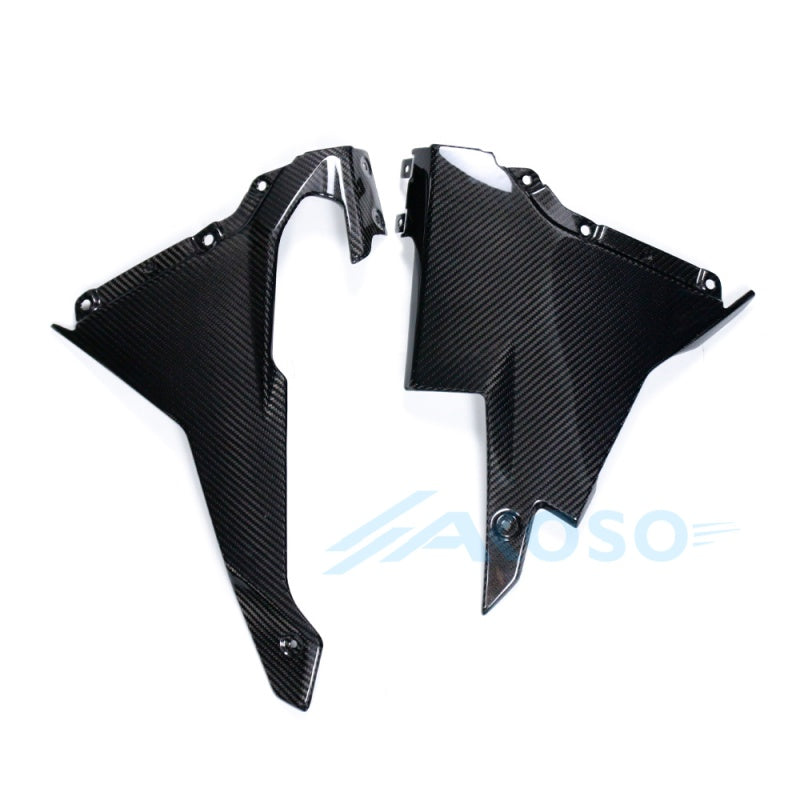 AKOSO 2024+ Triumph Daytona 660 Carbon Fiber Lower Side Panels