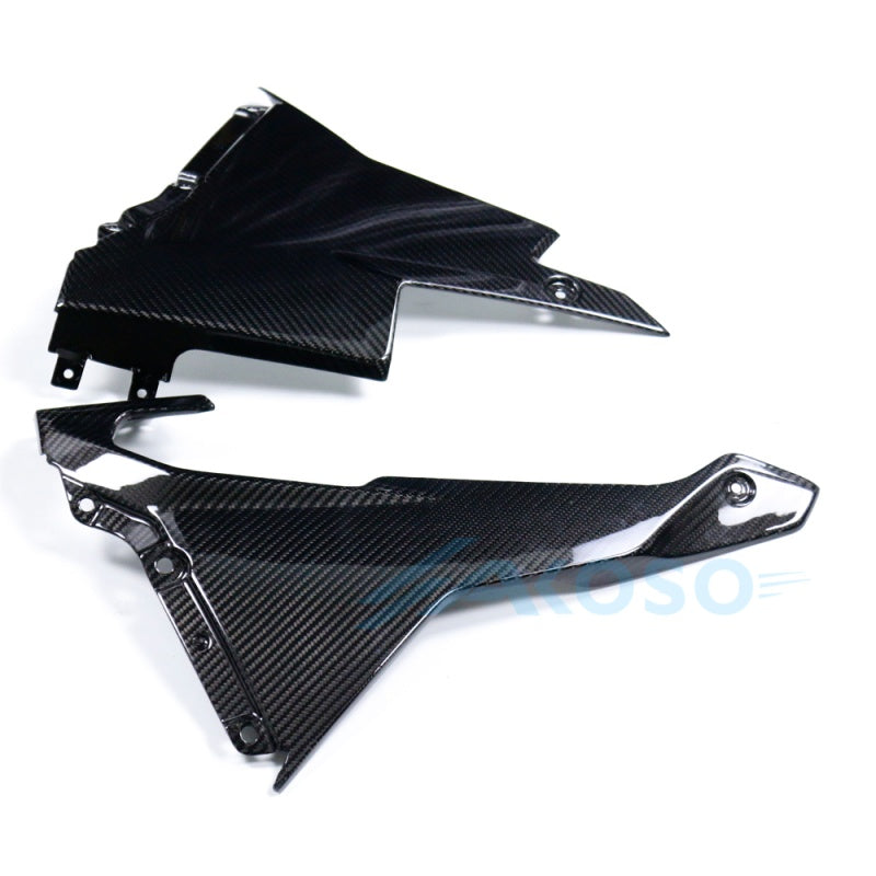 AKOSO 2024+ Triumph Daytona 660 Carbon Fiber Lower Side Panels