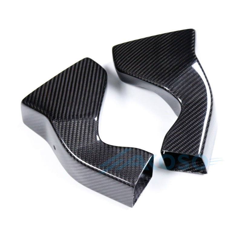 AKOSO 2020+ Yamaha YZF-R1 R1M Carbon Fiber Brake Caliper Radiator Cooling Guards 