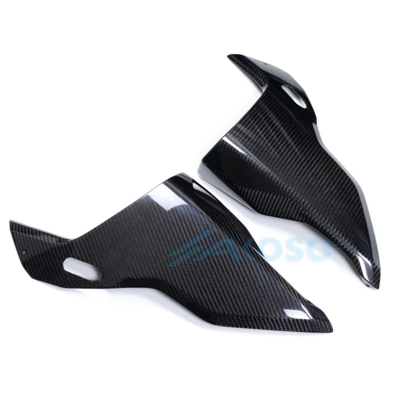 AKOSO 2025 BMW S1000RR Carbon Fiber Front Side Nose Headlight Cover Fairing