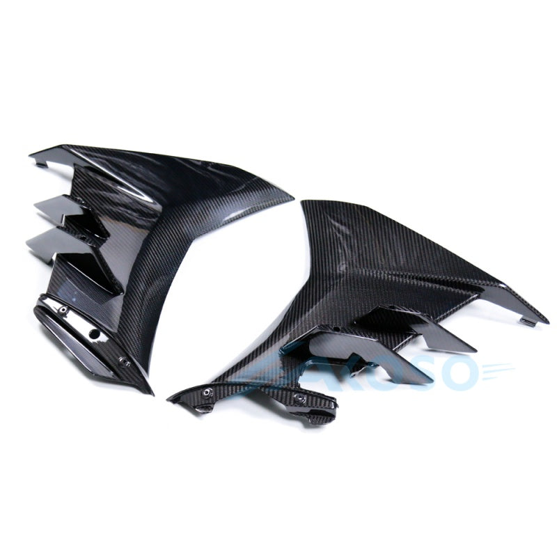 AKOSO 2021-2024 Aprilia RSV4 Carbon Fiber Front Side Fairing Panels