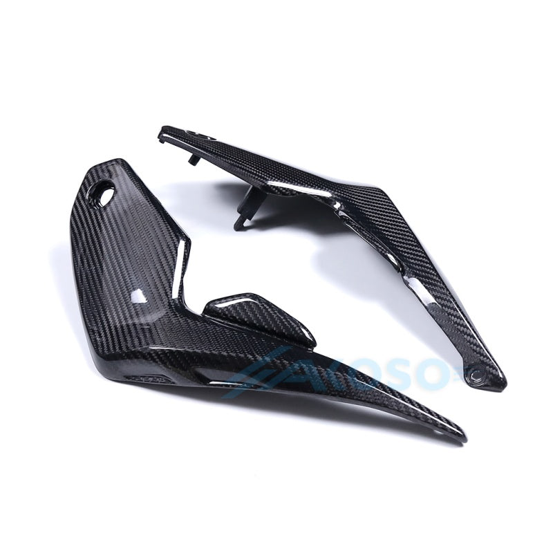 AKOSO 2021-2024 Yamaha MT07 Carbon Fiber Tank Side Cover Under Tank
