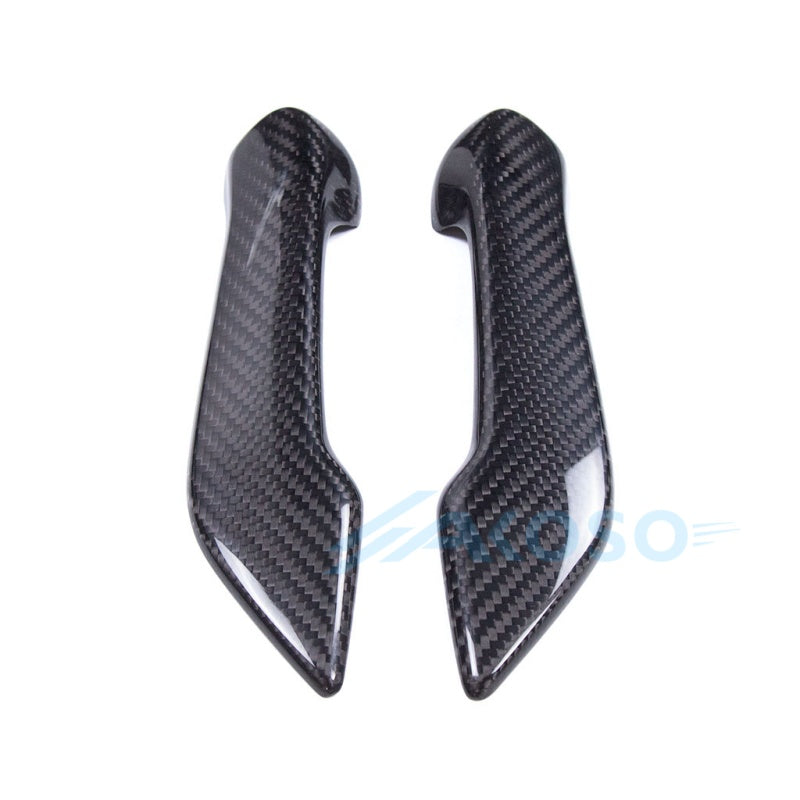 AKOSO 2021+ Suzuki Hayabusa Gen3 GSX1300R Carbon Fiber Rear View Mirror Patch Covers