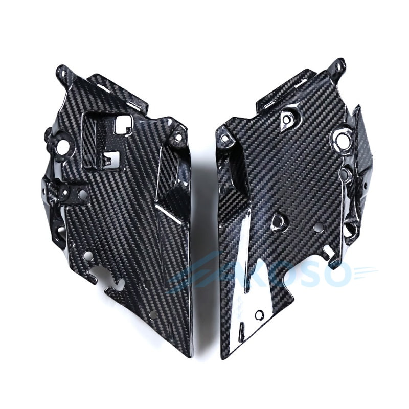 AKOSO 2017-2020 Yamaha MT-09 FZ09 Carbon Fiber Fairing Inner Panels