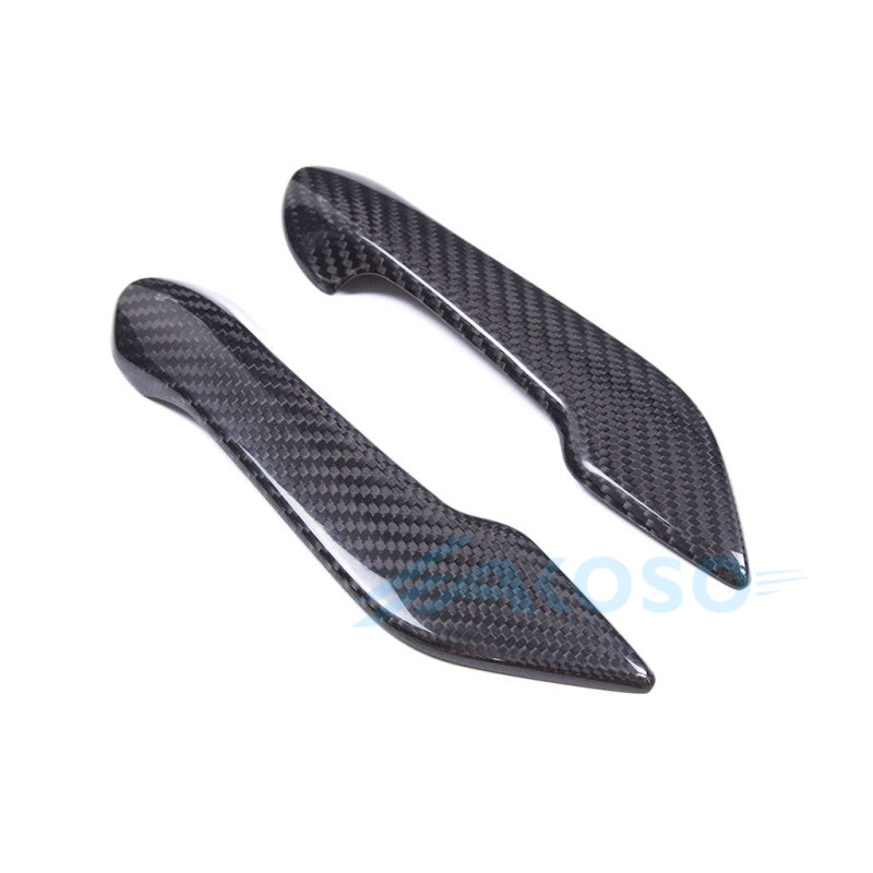 AKOSO 2021+ Suzuki Hayabusa Gen3 GSX1300R Carbon Fiber Rear View Mirror Patch Covers