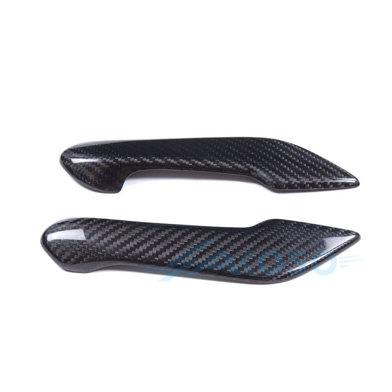 AKOSO 2021+ Suzuki Hayabusa Gen3 GSX1300R Carbon Fiber Rear View Mirror Patch Covers