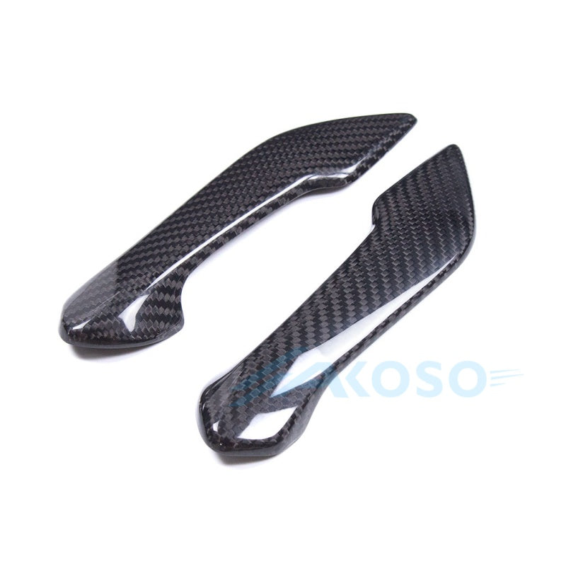 AKOSO 2021+ Suzuki Hayabusa Gen3 GSX1300R Carbon Fiber Rear View Mirror Patch Covers