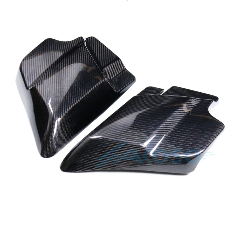 AKOSO Carbon Fiber Side Battery Covers for Harley Davidson Touring Bikes 2009-2023
