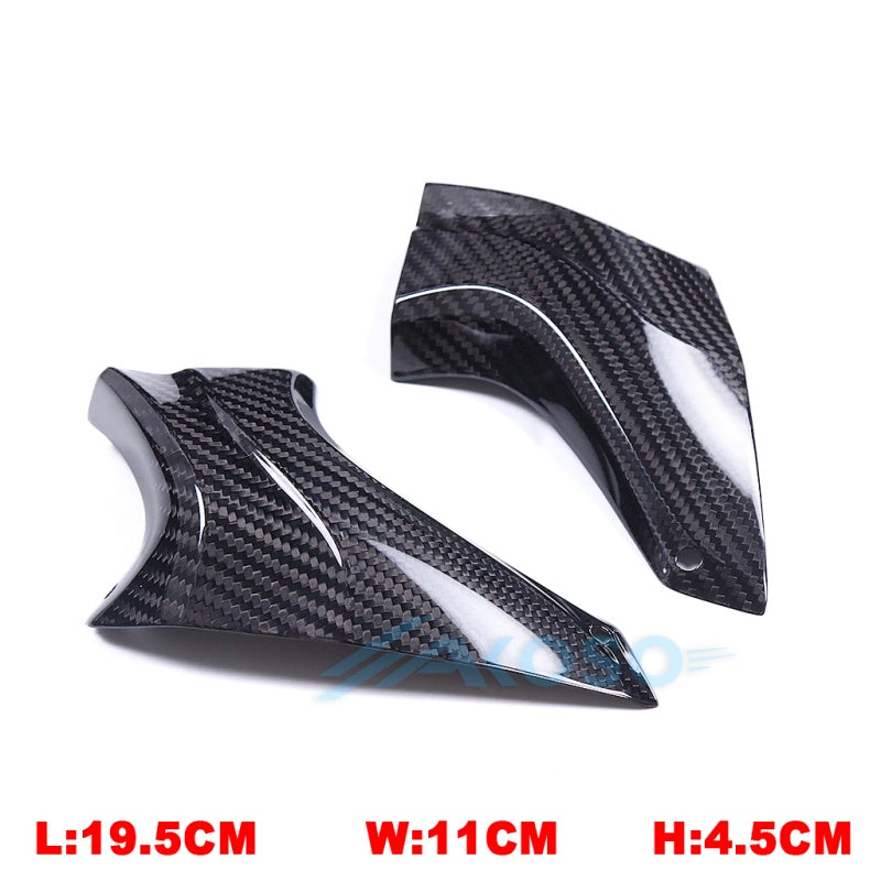 AKOSO Universal Carbon Fiber Motorcycle Brake Disk Cooler Air Duct for BMW S1000R S100RR M1000XR R1300GS R1250GS