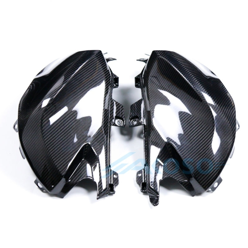 AKOSO AKOSO 2024+ Triumph Daytona 660 Carbon Fiber Tank Cover Protection Panels