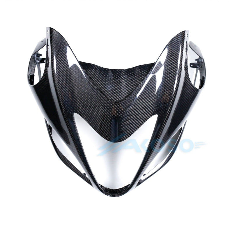 AKOSO 2008-2020 Suzuki GSX1300 R Hayabusa Carbon Fiber Upper Front Fairing