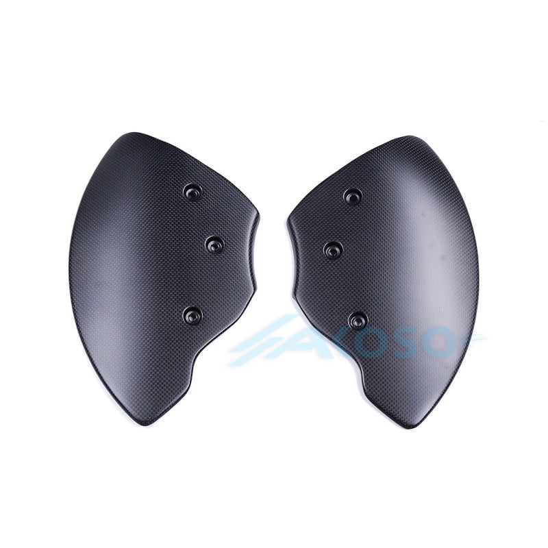 AKOSO 2018-2024 Ducati Panigale V4 V4S V4R Carbon Fiber Brake Coolers Aero Wheel Cover Kit Racing GP