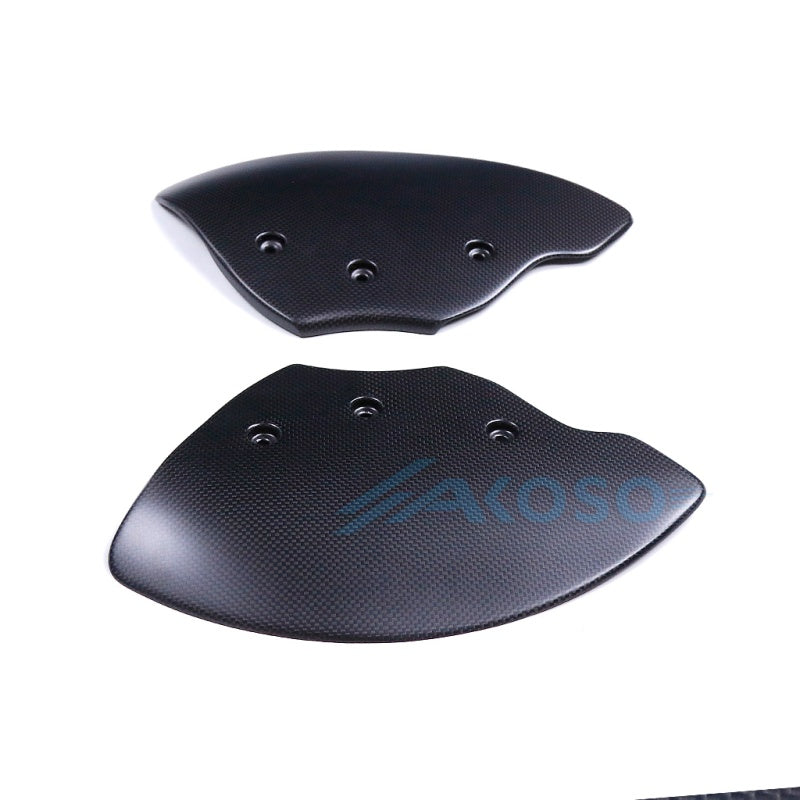 AKOSO 2018-2024 Ducati Panigale V4 V4S V4R Carbon Fiber Brake Coolers Aero Wheel Cover Kit Racing GP