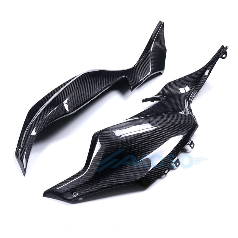 AKOSO 2014-2017 Yamaha FZ-07 MT-07 100% Carbon Fiber Tank Side Panels